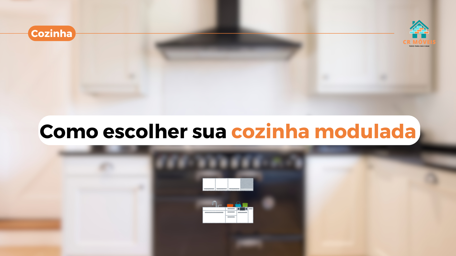 Entenda como você pode montar uma cozinha pequena